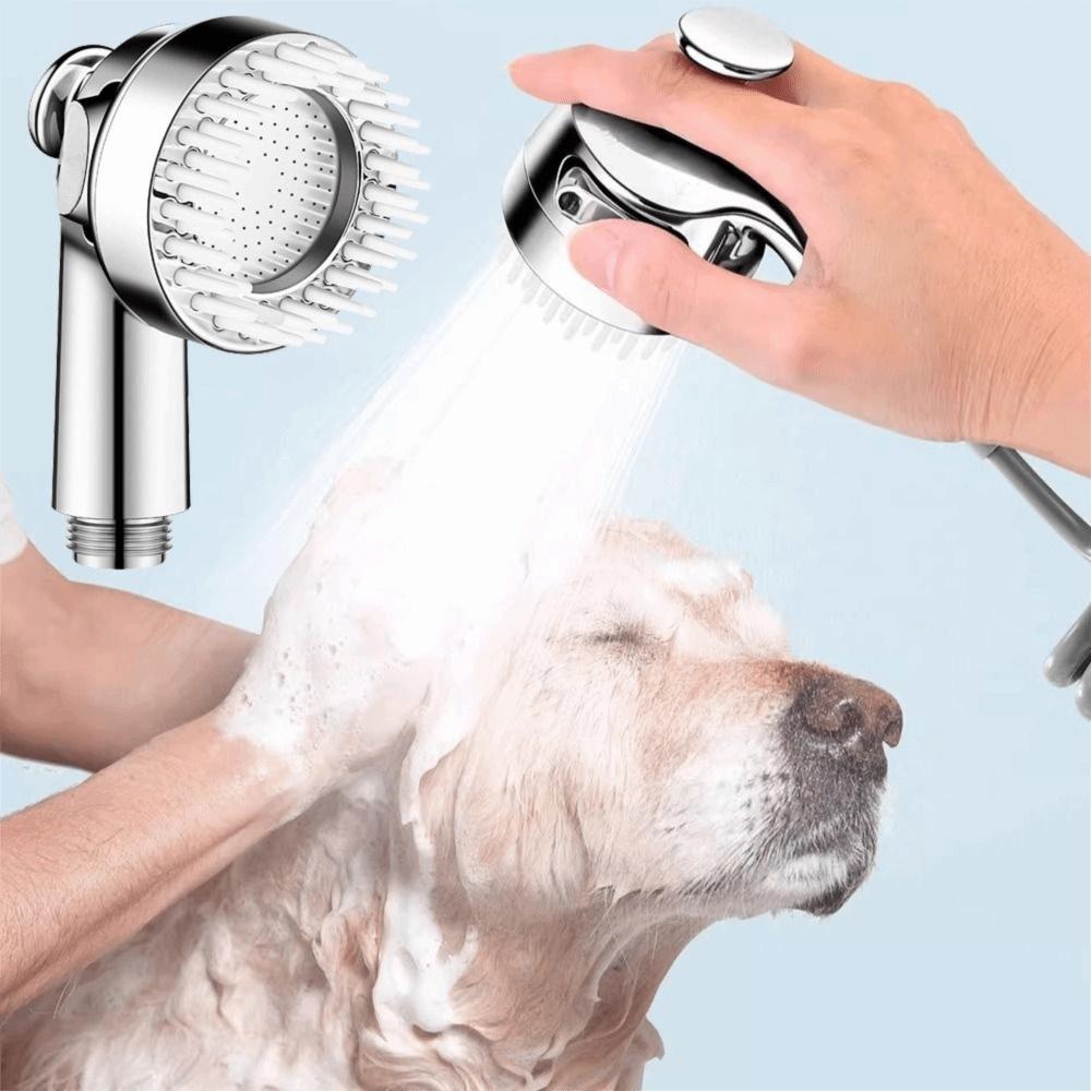 Water Control Pet Shower Head Dual Mode Massage Shower Head Pet Washing Sprinkler  Household Use