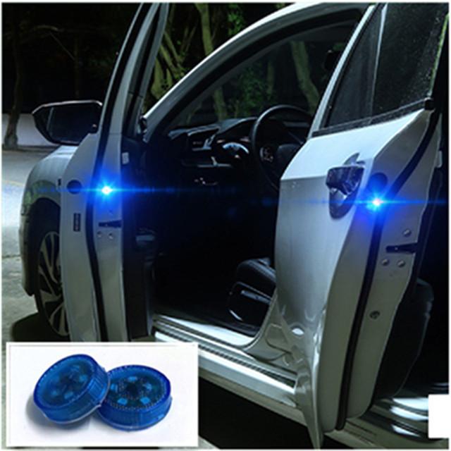 2 stücke Magnetische Drahtlose 5LED Tür Öffnen Warnung Anti-Kollision Licht für Hyundai ix35 iX45 iX25 i20 i30 Sonata, verna, Solaris