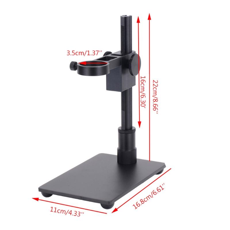 Adjustable Professional Base Stand Holder Desktop Support Bracket Aluminium Alloy Universal USB Digital Microscope Use