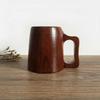Wooden Coffee Mug Office Household Water Cup Men Drinking Rustic Eco-Friendly Wood Material Coffee Cup Men Water Mug
