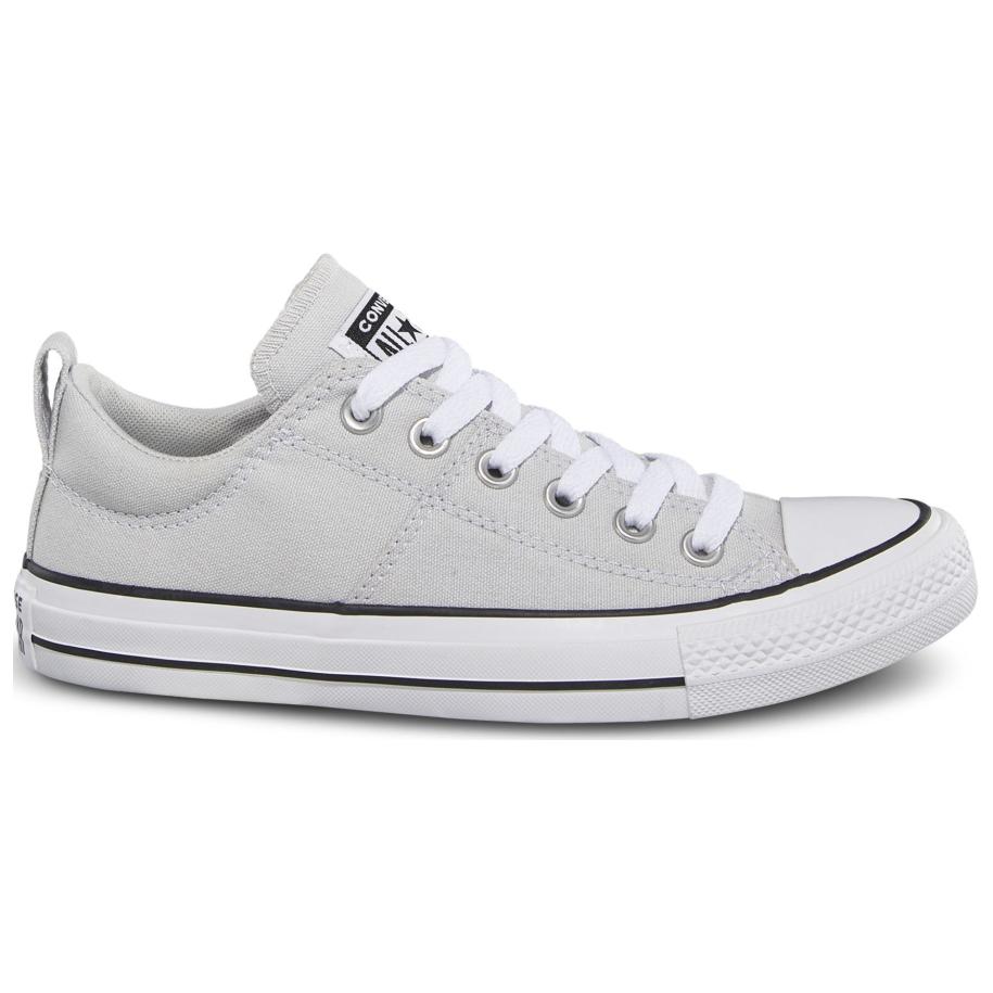 Converse Chuck Taylor All Star Comfortable Versatile Low Top Canvas Shoes Women Sneakers Gray White A07577C