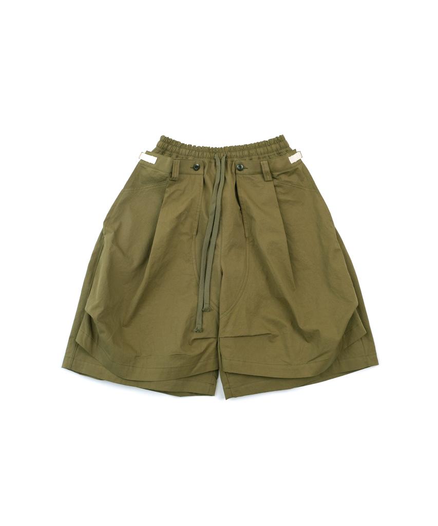 New Chief Chic D.P. Combine Layered Bermuda Pants (Khaki)