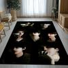 Kim Seok Jin Kpop B-BTS Living Room Non-Slip Area Rug Soft Carpet for Bedroom Kids Playroom Sofa,Home Decor Doormat Gift
