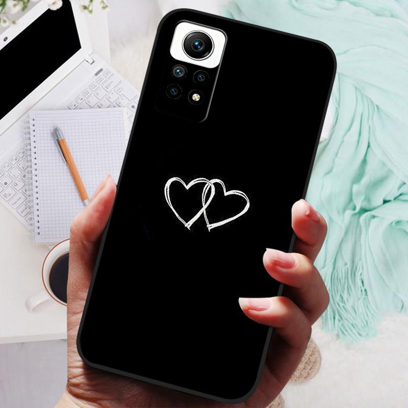 Cover For Redmi Note 12 Pro 4G Case Silicone Painted Soft Protective Black Coque For Xiaomi Redmi Note12 Pro 4G NFC Cartoon TPU