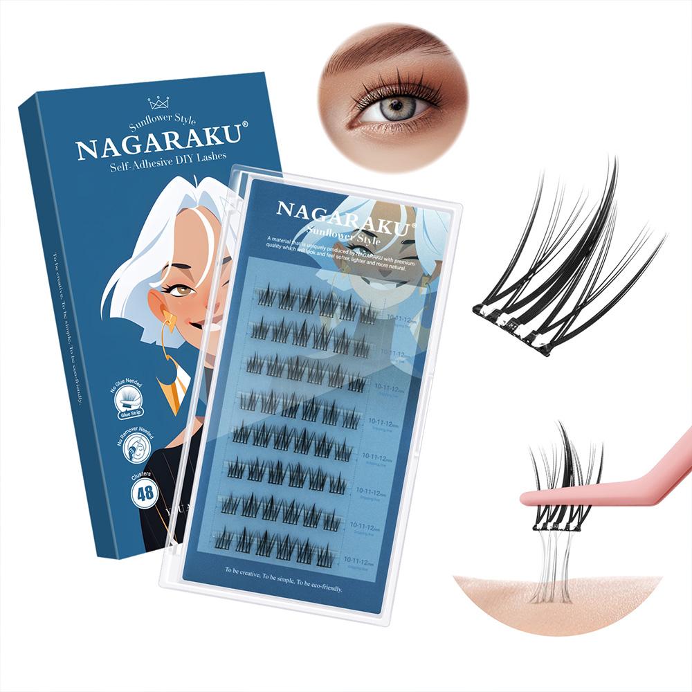 NAGARAKU No Glue Needed DIY False Lashes Without Tweezers