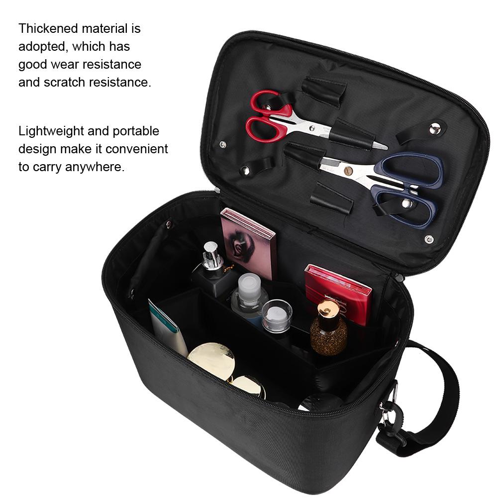 Portable Large Capacity Barber Hair Styling Tool Case Holder Hairdressing Scissors BagM