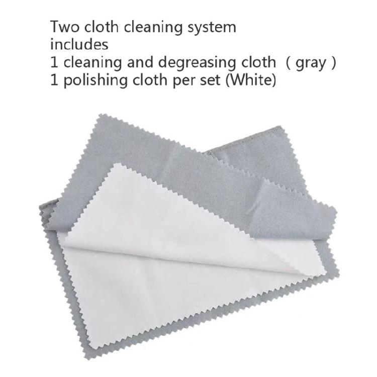 Double-sided Velvet Cloth Jewelry Polishing Cleaning Cloth for Sterling Silver