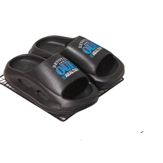Men Thick-Sole Outdoor Slippers Anti-Odor Cushion Comfort Slides, Non-Slip Trendy Summer Sandals
