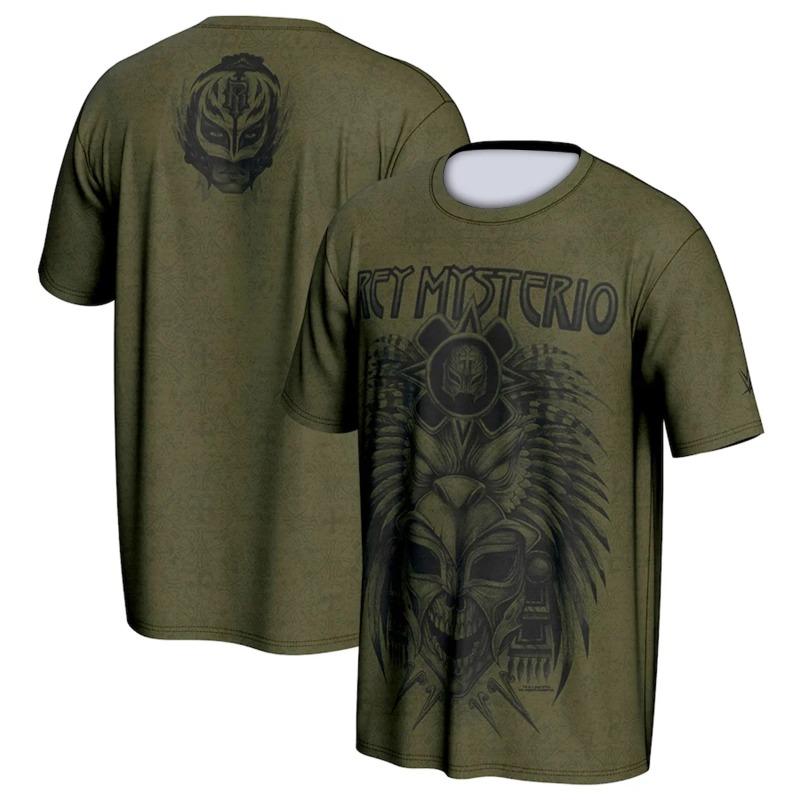 Wrestlemania Men's Women's Short Sleeve High Quality T-shirt Summer Fashion Tshirt