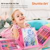 Shuttle Art Art Set with Colored Solid Coloring Watercolor Pencil and Includes a Portable Storage A Great Gift for Elementary School and 335-Piece