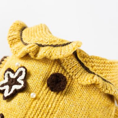 Autumn and Winter Pet Knitted Small Dog Cat Sweater Dog Clothes