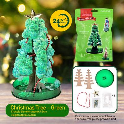 DIY Growing Tree Paper Sakura Crystal Trees Desktop Cherry Blossom Toys Handmade Christmas Tree Craft Kit Valentine's Day Gift