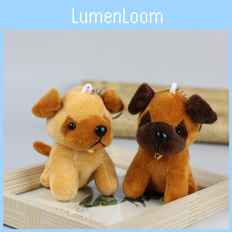 Adorable Husky Plush Toy Realistic Dog Stuffed Animal Cute Puppy Doll Keychain