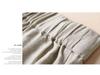 2024 Spring/Summer Women's Cotton Linen Wide-Leg Casual Nine-Point Trousers