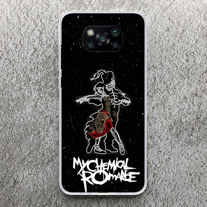 

My Chemical Romance MCR Phone Case For Xiaomi Poco X3 Nfc X5 X6 X7 Pro F7 Ultra F6 F5 F4 M5S X4 GT M4 M3 F3 Soft Cover Silicone Xiaomi Poco X6 Pro