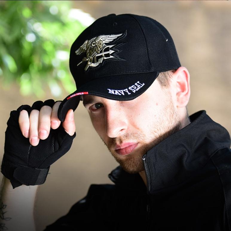 HAN WILD Embroidery Visors Hat Unisex Baseball Caps Hiking Cap Hip Hop Snapback Caps Outdoor Golf Hats Gorra Hombre Gorras