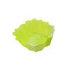 Shincatec Antibacterial Bento Cups, Square Veggie Cups, Lettuce, 4-Pack, Light Green