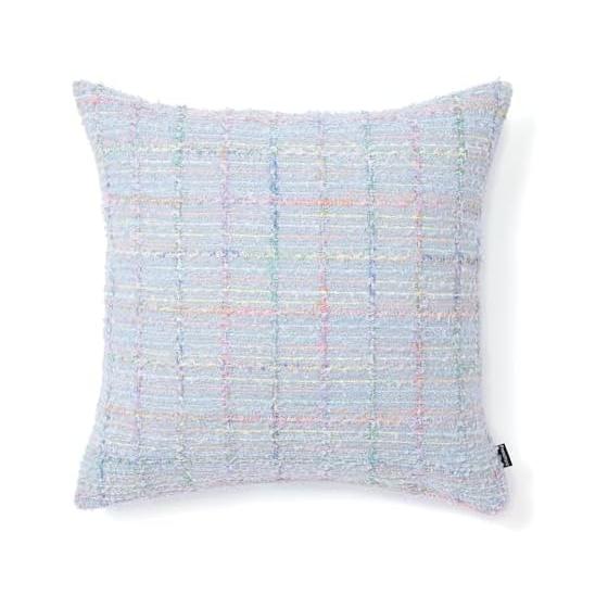 Francfranc Fancy Tweed Cushion Cover 45cm x 45cm Blue (A-024)