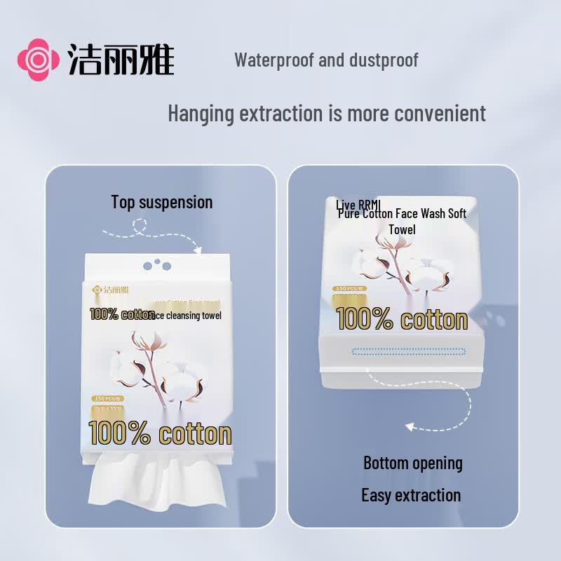 Grace Disposable Soft Cotton Face Towel
