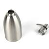 500ml Stainless Steel Soap Dispenser Refillable Shower Gel Bottles  Bathroom