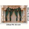 1 Luxurious Baroque-style Party Background - Elegance for Weddings Anniversaries and Special Events