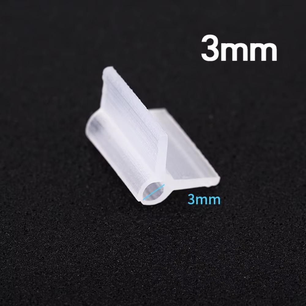 100 stk Plast Podeklips Spesielle Podingsfester Fikserte Podingsklemmer Tomat