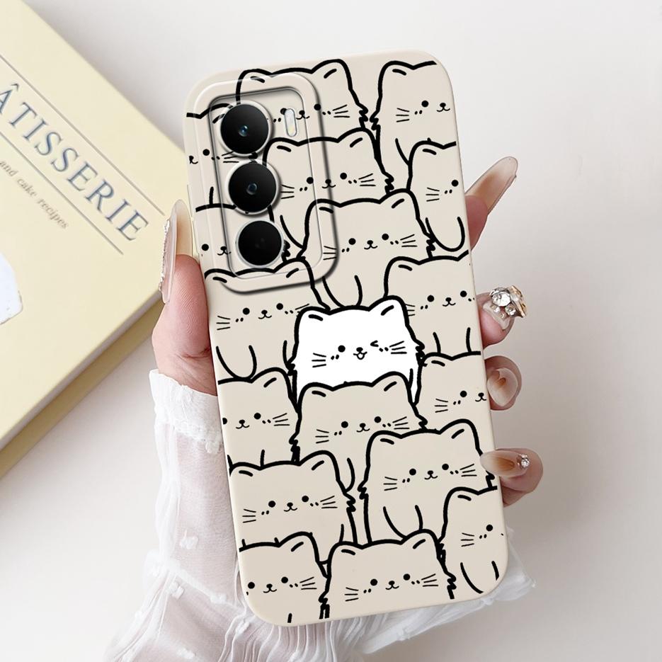For Realme C75 Case RMX3941 Cute Cat Dinosaur Cartoon Cover Soft TPU Phone Case For Realme C71 C 75 RealmeC75 X C75X Fundas Bags