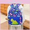 Fun And Playful Hard Shell Backpack For Boys And Girls With Bright Colored Dinosaur Patterns
