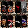 Rock Band J-Judas P-Priest Handyhülle Für iPhone 15,14,13,12,11,Plus,Pro Max,XS,X,XR,SE,Mini,8,7 Weiche Silikon Schwarze Hülle