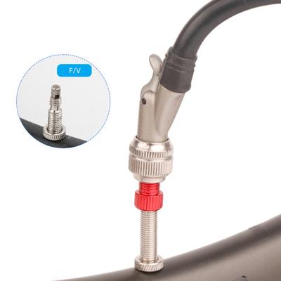 Bicycle Valve Adapter Presta To Schrader Valve Converter Rustproof Corrosion Resistant Durable Bicycle Air Compressor Tool