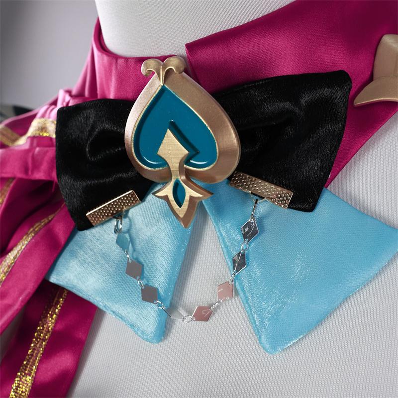 Game Genshin Impact Escoffier Cosplay Costume Tasteful Excellence Escoffier Halloween Women Dress Party Role Play Outfit