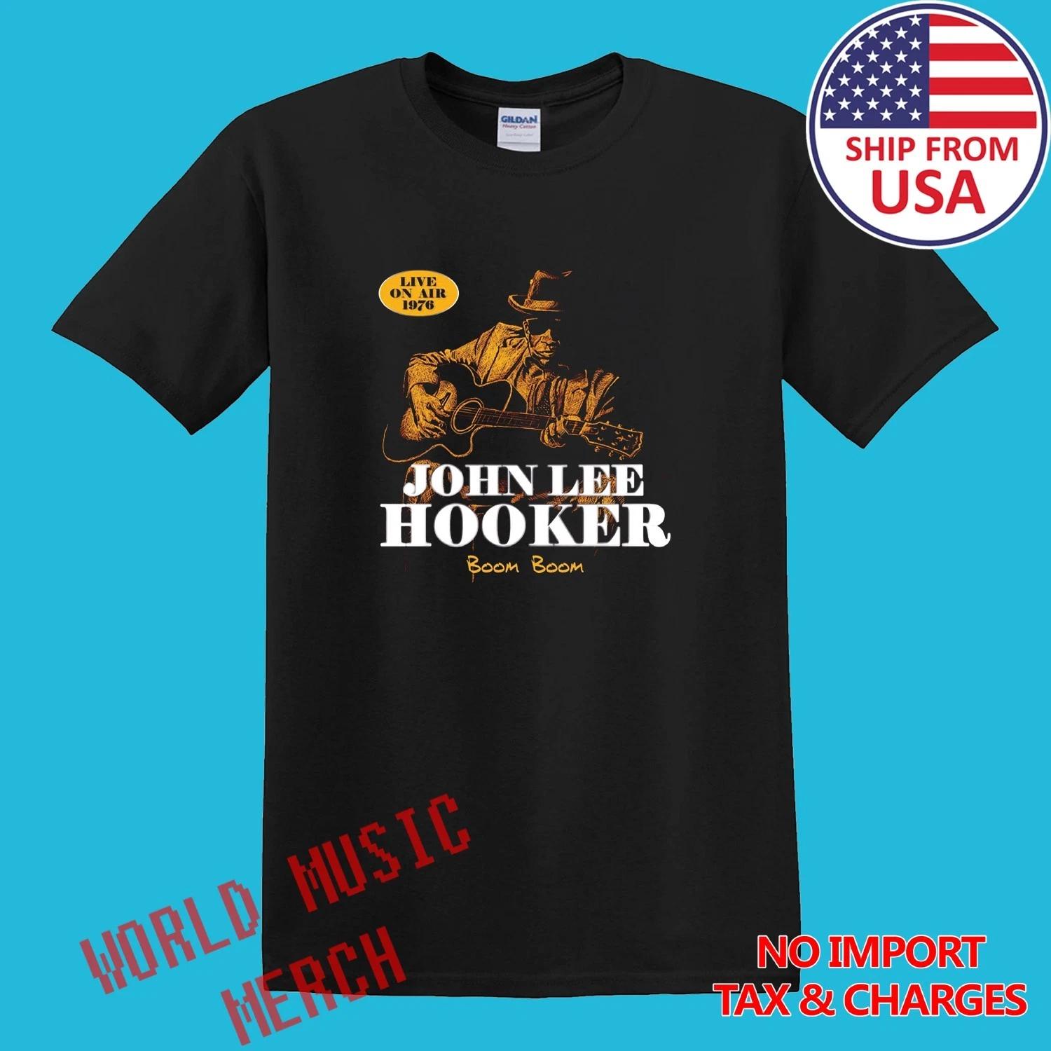John Lee Hooker Boom Boom Men s Black Size S-5XL 4XL