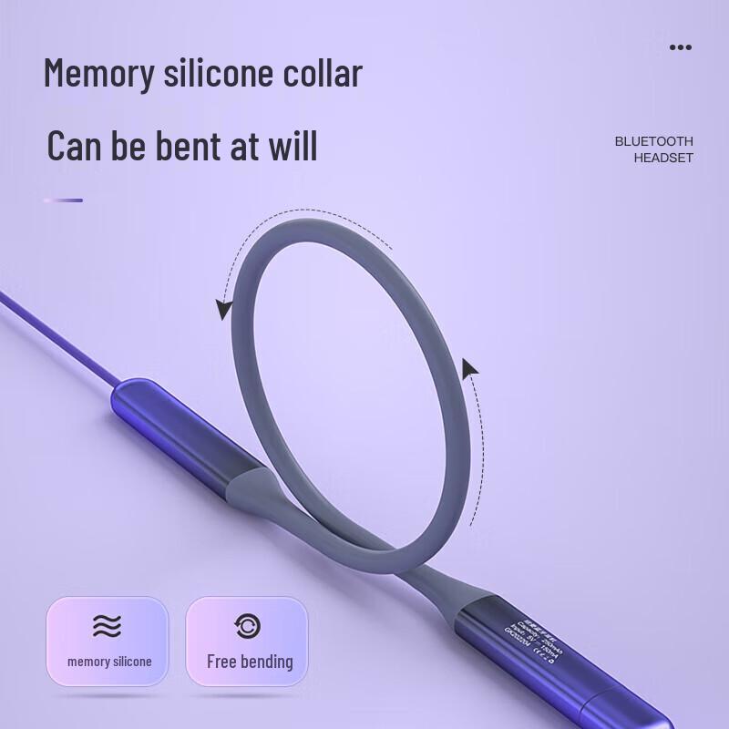 Newsmy C50 Magnetic Neckband Wireless Sport Bluetooth Headset