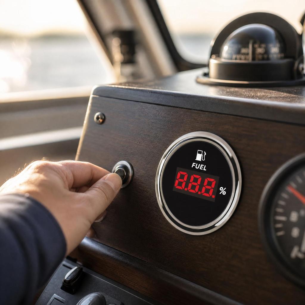 Aftermarket 52mm Fuel Level Gauge Universal 2 Inch Compact