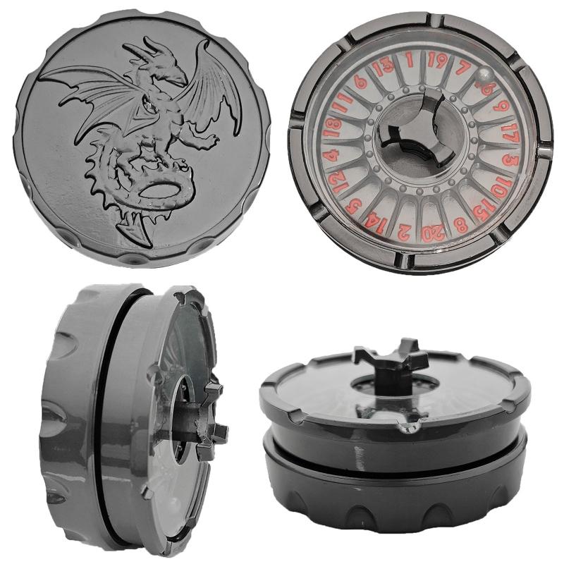 Fingertip Gyro Roulette DND Dice Spinning Games Fingertip for Roleplaying Games RPG MTG Toy
