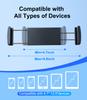 Oatsbasf Car Headrest Tablet Holder 360° Rotatable Flexible Phone Tablet Stand for Sports Seat Universal for 4.7-12.9" Device
