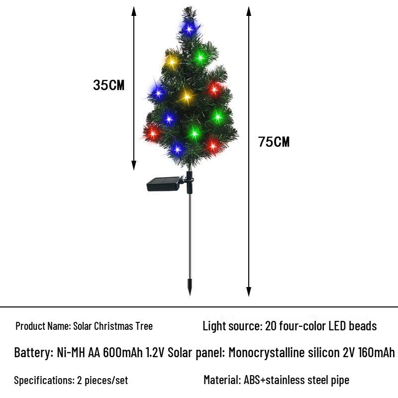 Наружные водонепроницаемые рождественские декоративные гирлянды для газона и двора