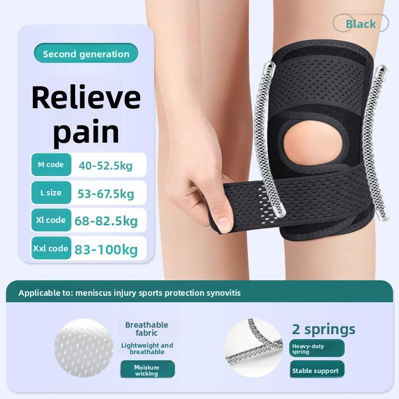 Summer Breathable Basketball Sports Protective Gear Patellar Knee Joint Cover Meniscus Sports Running Hiking Knee Guard