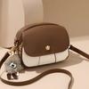 2026 New Small Round Bag Women's Messenger Bag Retro Mobile Phone Bag Versatile Niche Shoulder Bag Small Bag