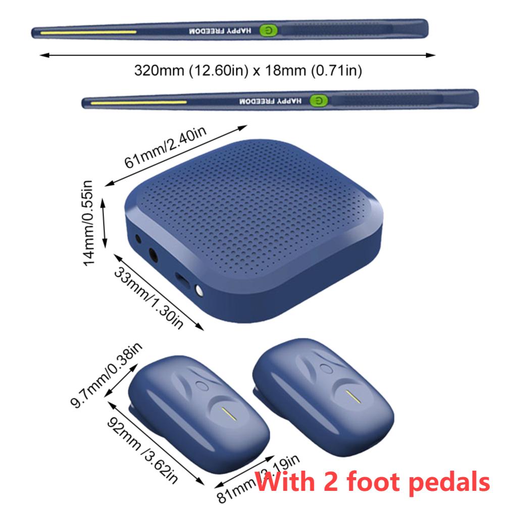 Air Drum with Drumsticks Sets Portable Electronic Virtual Air Drum Drumsticks Professional for Beginners New Children Adults