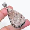 Natural Dolomite Gemstone Handmade 925 Sterling Silver Pendant 2.21" AP-15077