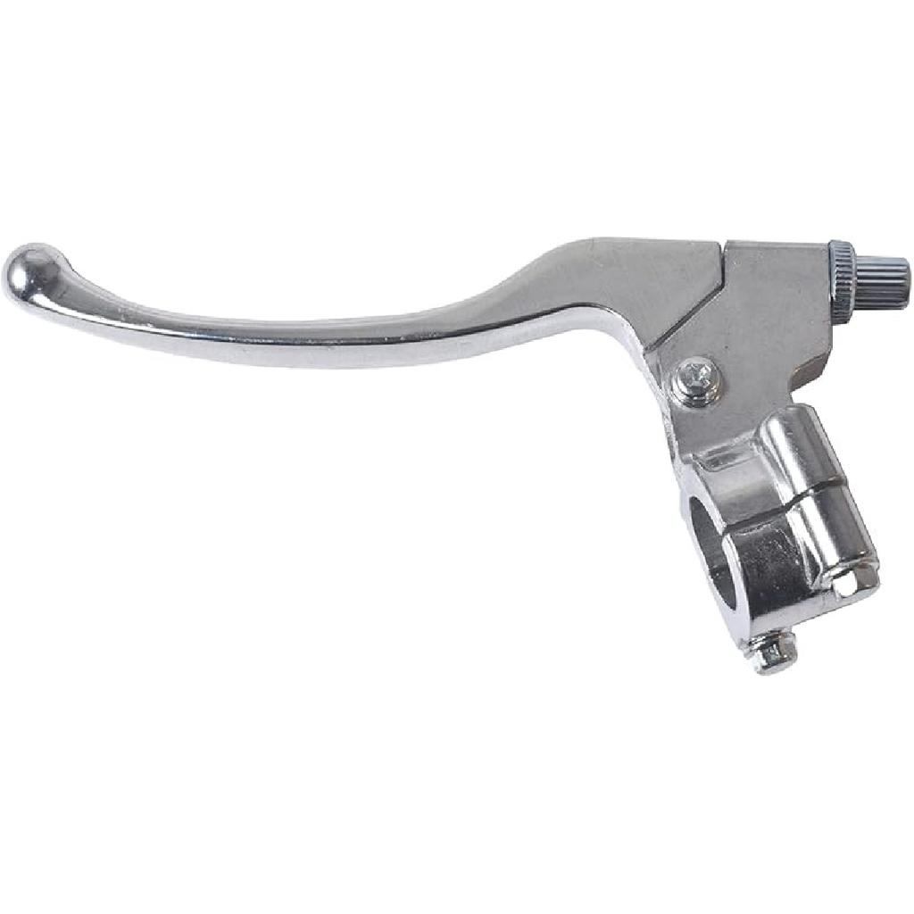 Silver Left Brake Handle Clutch Lever Perch For 98Cc 196Cc 6.5HP 5.5Hp Coleman CT200U BT200X Trail 200 CC100X CT100U Baja Motovox Mini Bike