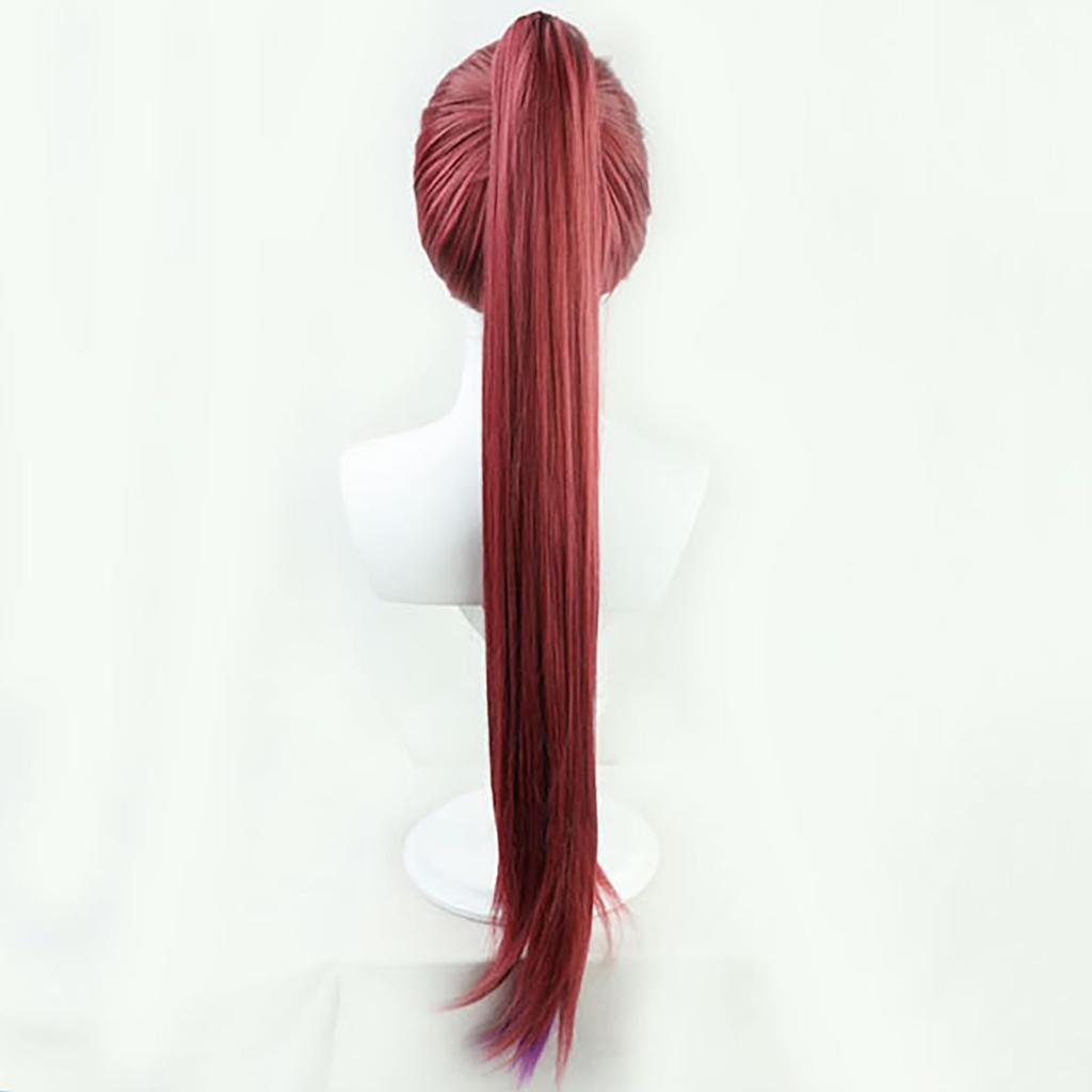 VTuber Hololive Nijisanji Cosplay Halloween Wig [milky Time] (Houshou Marine, Ponytail)