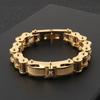 KALEN Bike Chain Bracelet Men Stainless Steel Motorcycle Punk Bracelets Male Jewelry