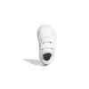 Adidas Neo Hoops Non-Slip Durable Low-Top Walking Shoes Baby Shoes White GW0442