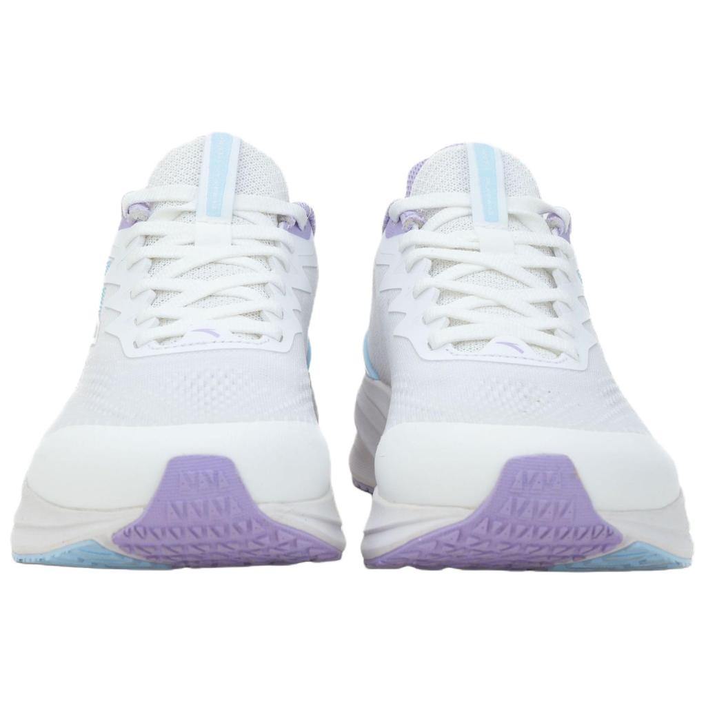 Anta Running 4th Generation Comfortable Shock Absorbing Durable Low Top Training City Commuting Running Shoes Women Sneaker White Blue 122535585R-2