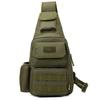 Mens Tactical Crossbody Fishing Bag Outdoor Sports Chest Pack Canvas Multi-Function Utility Pouch Camo