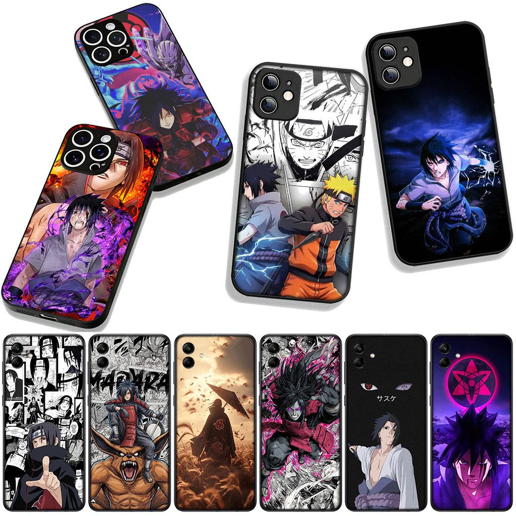 Cover for Xiaomi Redmi Note 15 11 9 10 Pro Plus A5 9A 9T 10A 10C 9C NFC 15C 8T Phone Case Narutos Sasuke Itachi Uchiha Madaras