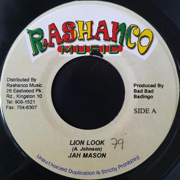 7inch Record JAH MASON - Lion Look NONE Rashanco Music 2002 Jamaica Reggae, Ska & Dub Used