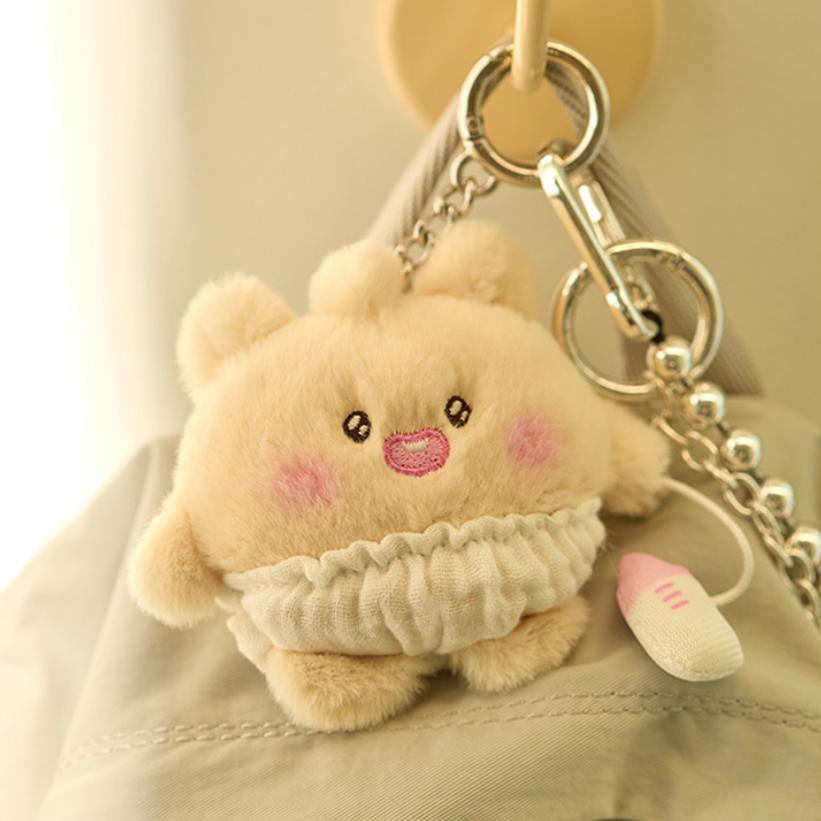 TREASURE TRUZ Baby Newborn Plush Key Ring